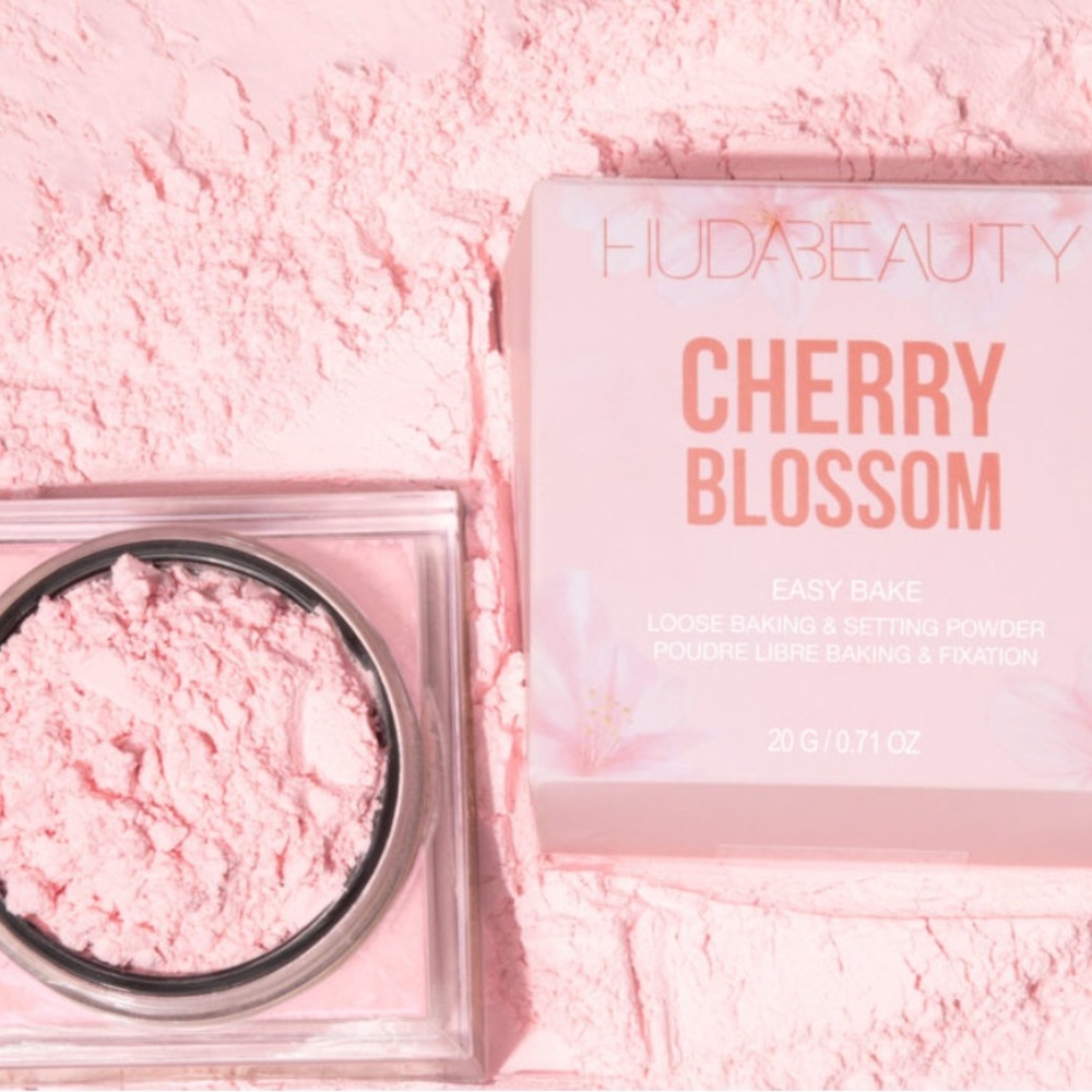 Huda Beauty Easy Bake Cherry Blossom - NIB, RARE Limited Edition Packaging